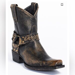 NWT Idyllwind Leather Western Booties Women’s Size 9